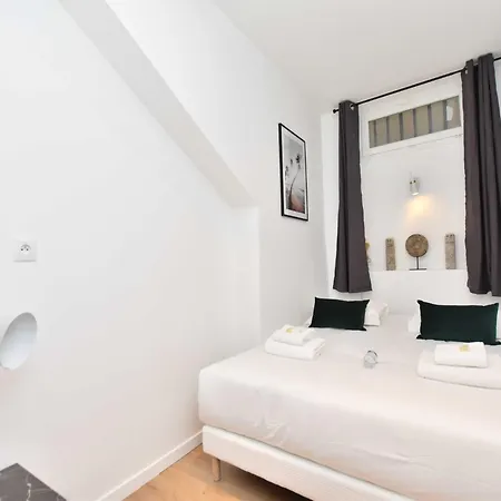 Cosy 2bdr - Fbg Poissonniere Musee Grevin Appartamento *